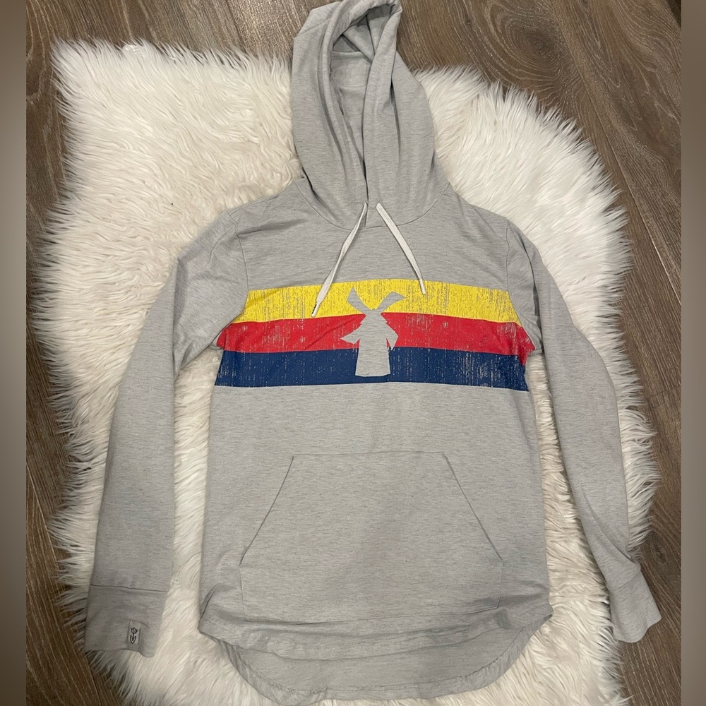 Dutch Bros High-Low Three Stripe Medium Sweatshirt